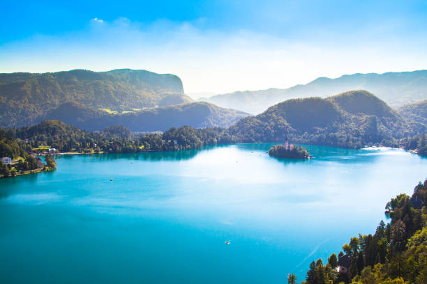 istock view of Bled lake 1476157010