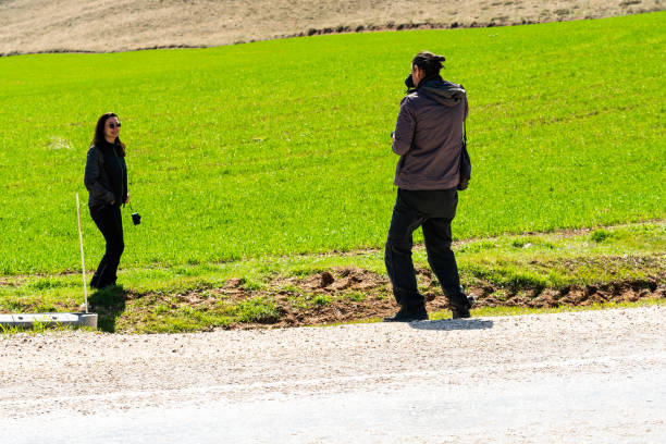 Photographers at Nature, Posing.
