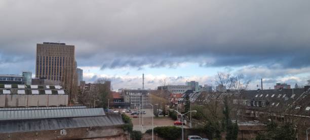 istock City aerial view before raining 1476168551