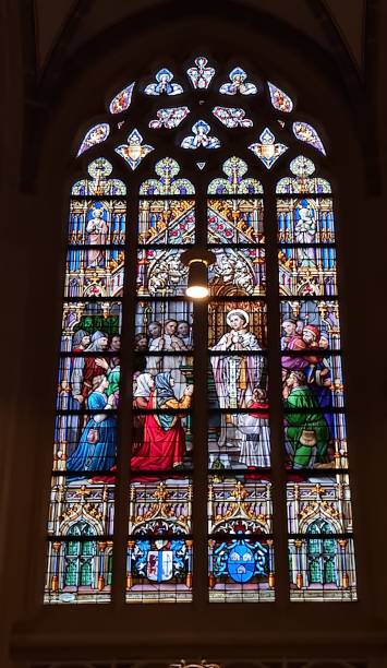 istock Church stained glass 1476175074