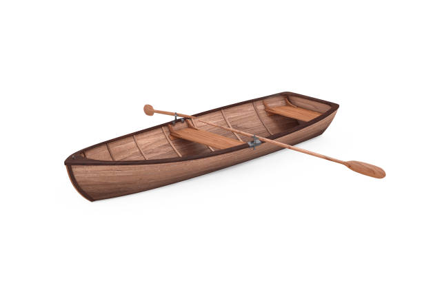 istock Old Fishing Wooden Boat. 3d Rendering 1476199107