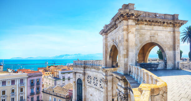 bastion of saint remy, cagliar - cagliari zdjęcia i obrazy z banku zdjęć