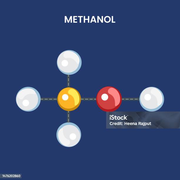 Methanol Stock Illustration - Download Image Now - Acid, Atom, Built ...