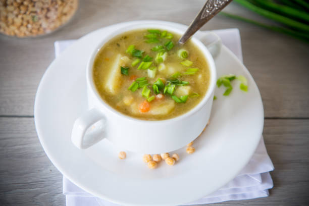 istock dried pea soup in a plate with herbs 1476205733