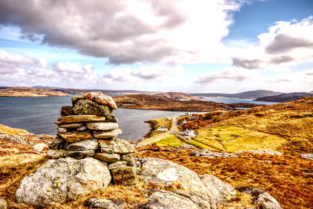 istock Cairn above Scottish village 1476205843