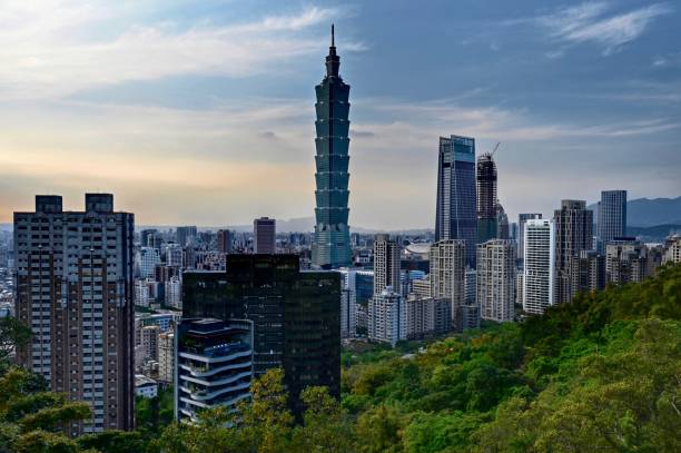 istock The Taipei 101, high-rises , mountains and the forest 1476214137