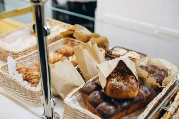 istock The baker put dough products on the table to be served. 1476232666