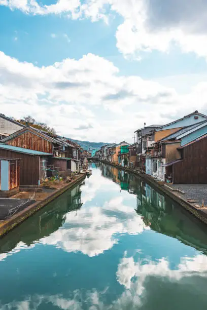 Japanese fishing village in Yoshiwara Irie, Maizuru shi