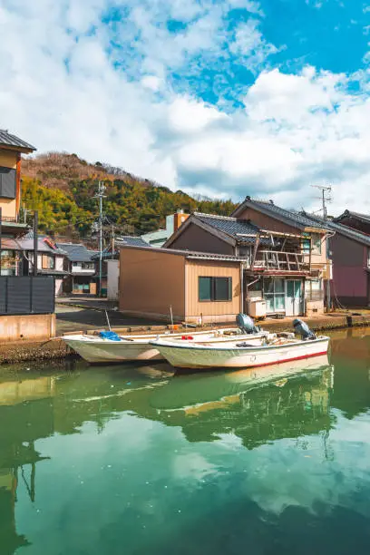 Japanese fishing village in Yoshiwara Irie, Maizuru shi