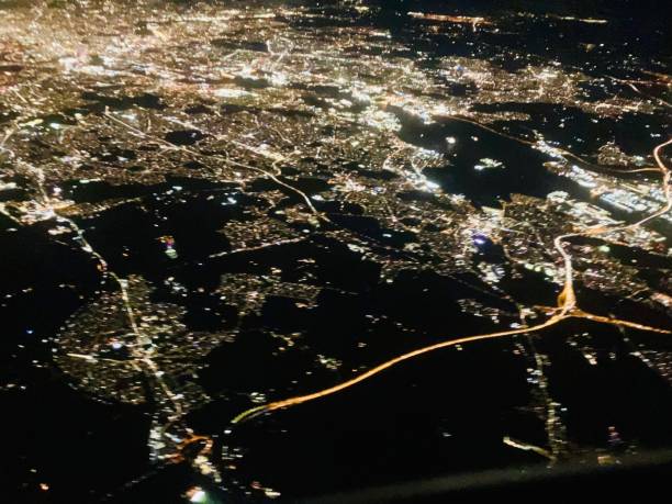istock Ariel view of London at night 1476237579