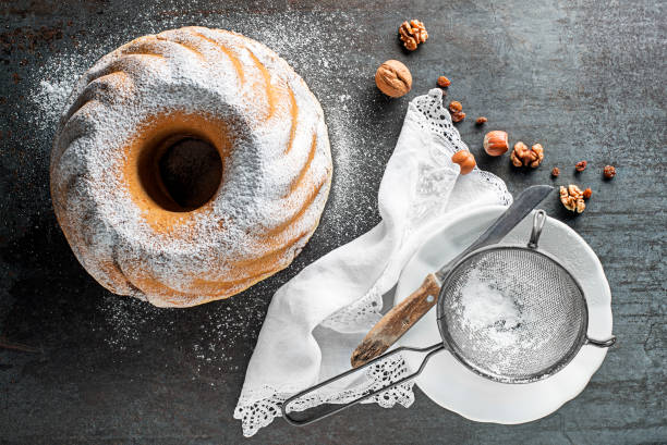 istock Potica, traditional Slovenian bread cake roll with walnuts 1476239128