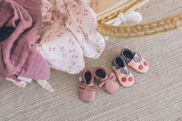 Baby basket and shoes