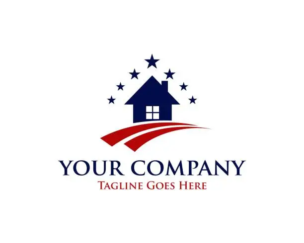 Vector illustration of National home company