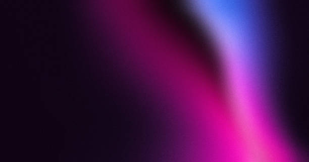 istock Vibrant color gradient on black background, abstract purple pink blue black poster design, copy space 1476257005