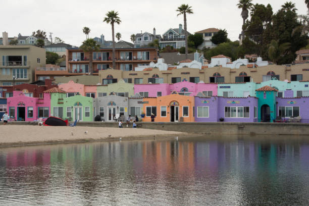 istock Pastel houses on Capitola Beach 1476263207