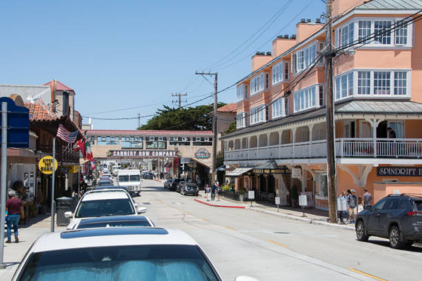 cannery row in monterey california - monterey california monterey county cannery row stock-fotos und bilder