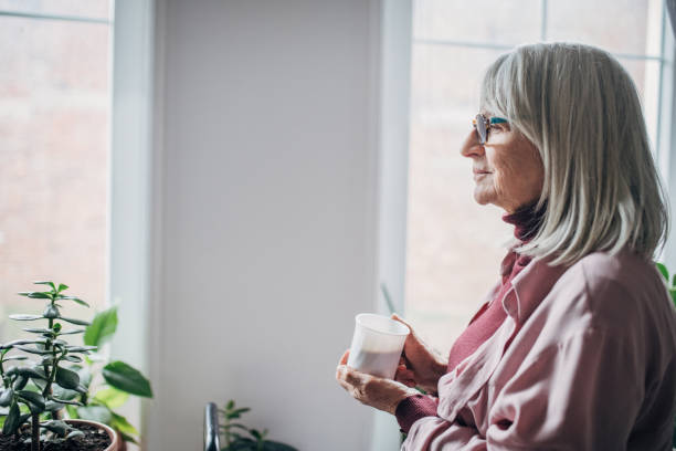 istock Senior woman at home 1476274407