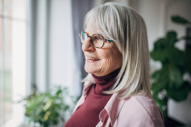 istock Senior woman smile 1476274471