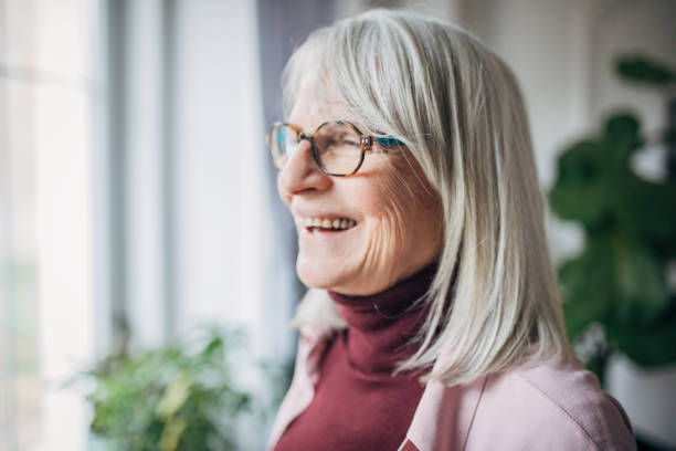 istock Senior woman smile 1476274494