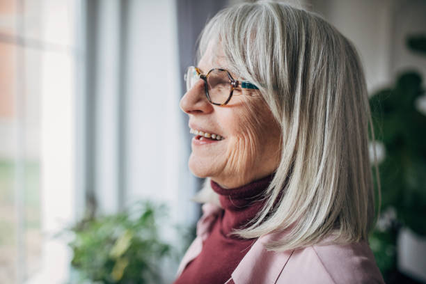 istock Senior woman smile 1476274560