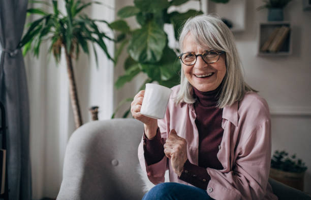 istock Senior woman at home 1476278212