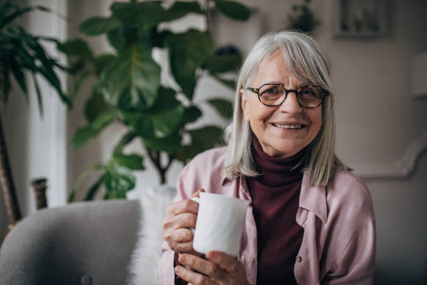 istock Senior woman at home 1476278254