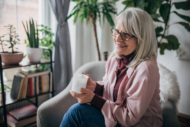 istock Senior woman at home 1476278317