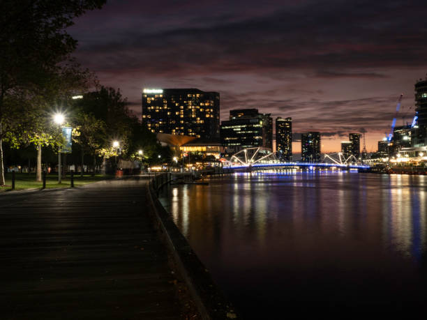 istock Urban skyline and bridge at sunset 1476280505