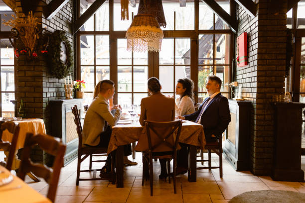 istock Colleagues Enjoying a Business Lunch 1476284376