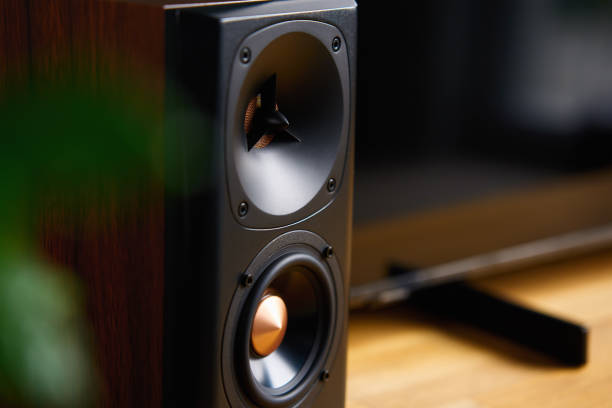 istock Sound speaker in living room interior 1476284553