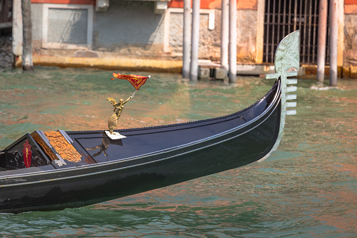 Venice, Italy, 05.07.2013 : Beautiful canal views from gondola