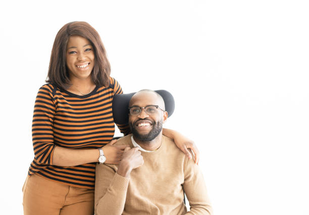 istock Happy  couple hugging and looking at each other 1476297534
