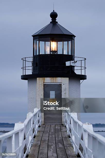 Marshall Point Lighthouse Maine Stany Zjednoczone - zdjęcia stockowe i więcej obrazów Latarnia morska