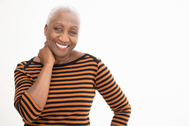 istock Senior black woman portrait 1476328473