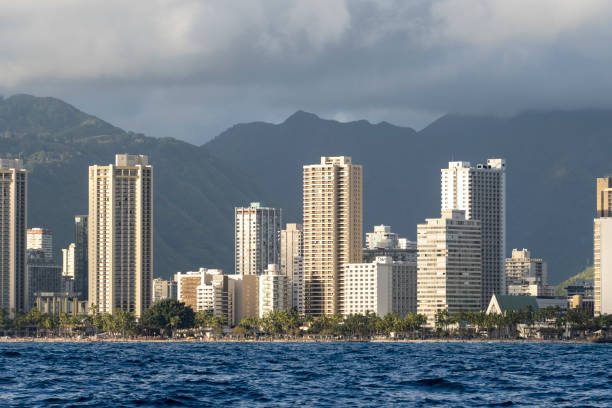 istock Waterfront of Waikiki, Oahu 1476340834