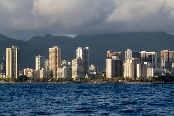 istock Waterfront of Waikiki, Oahu 1476341456