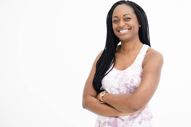 Happy Black Woman Portrait