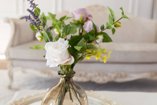 istock Flower Arrangement in an Antique Room 1476361495
