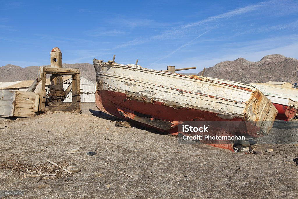 Pesca barco abandonado - Royalty-free Abandonado Foto de stock