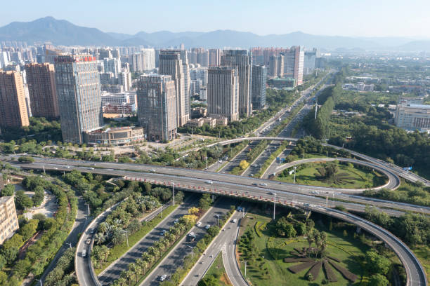 istock urban traffic road curved overpass 1476362787