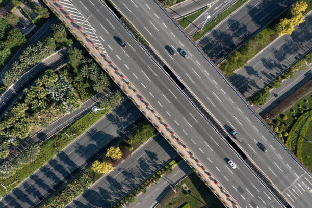 istock urban traffic road curved overpass 1476365851