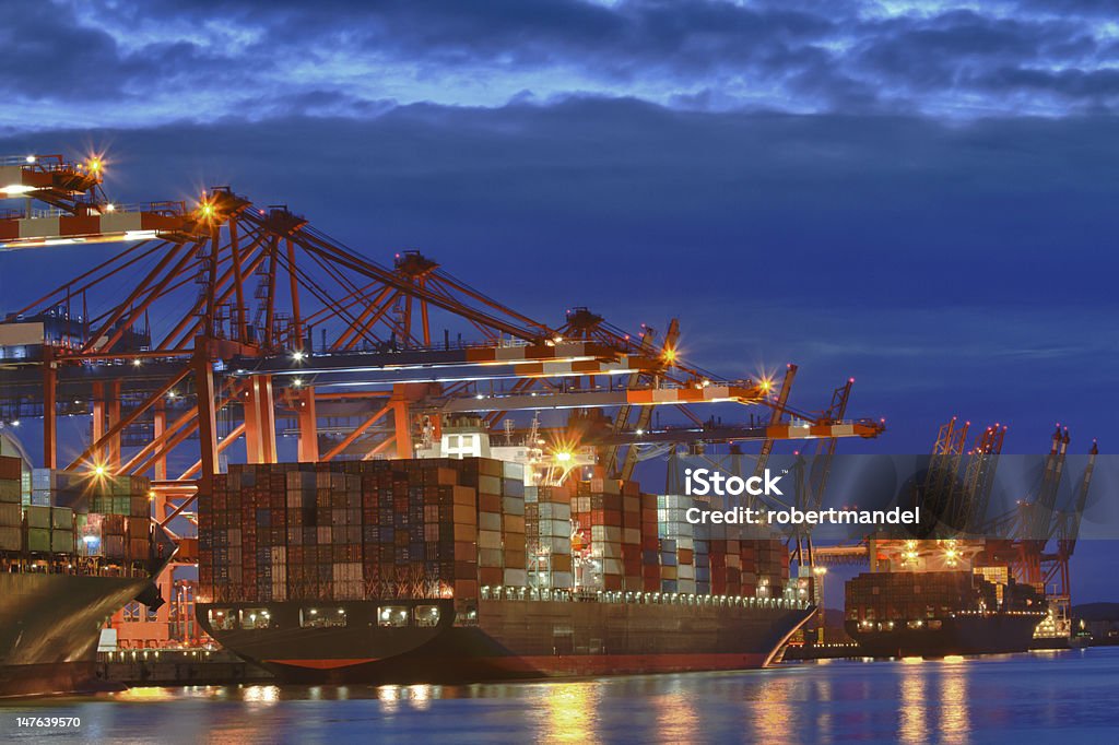 Container-Schiffe - Lizenzfrei Container Stock-Foto