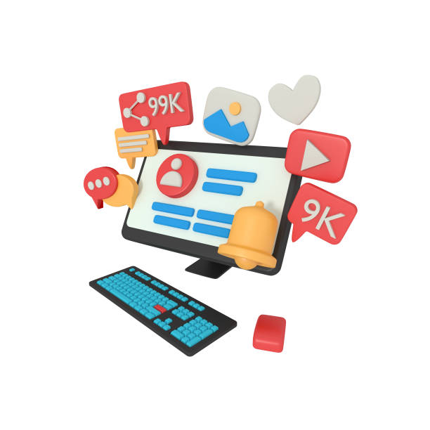 istock 3d illustration of a social media profile on a computer 1476421055