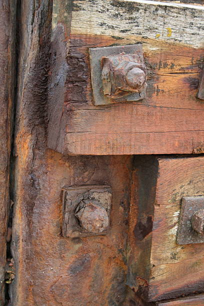 Sea defence texture stock photo