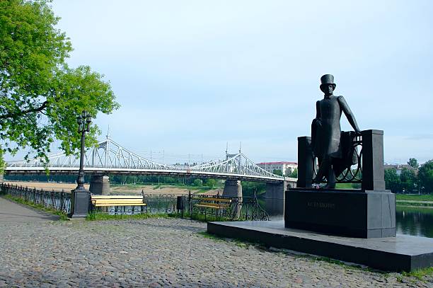 istock Monument to Alexandr Pushkin in Tver 147644415