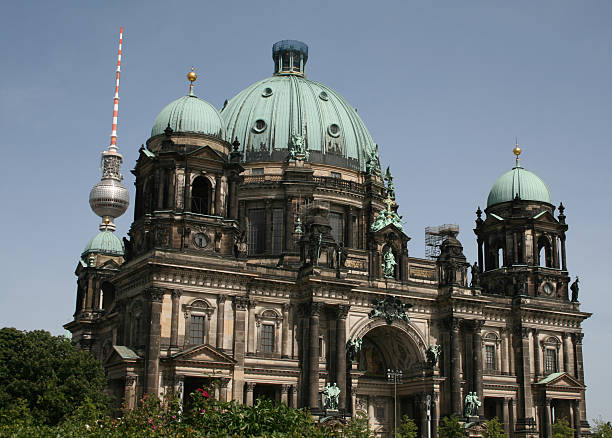 istock Berlin cathedral and TV tower 147646043