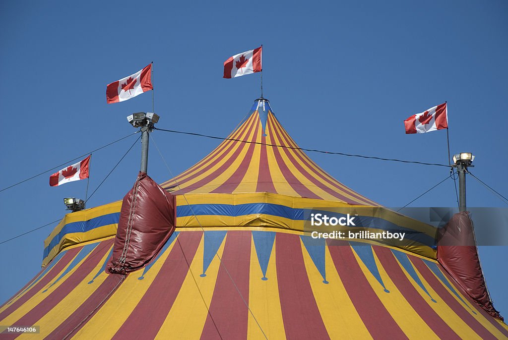 Circus grande Top-orizzontale - Foto stock royalty-free di Bancone della fiera