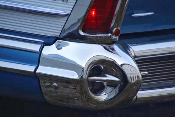 istock Tail light of a vintage car 1476461737