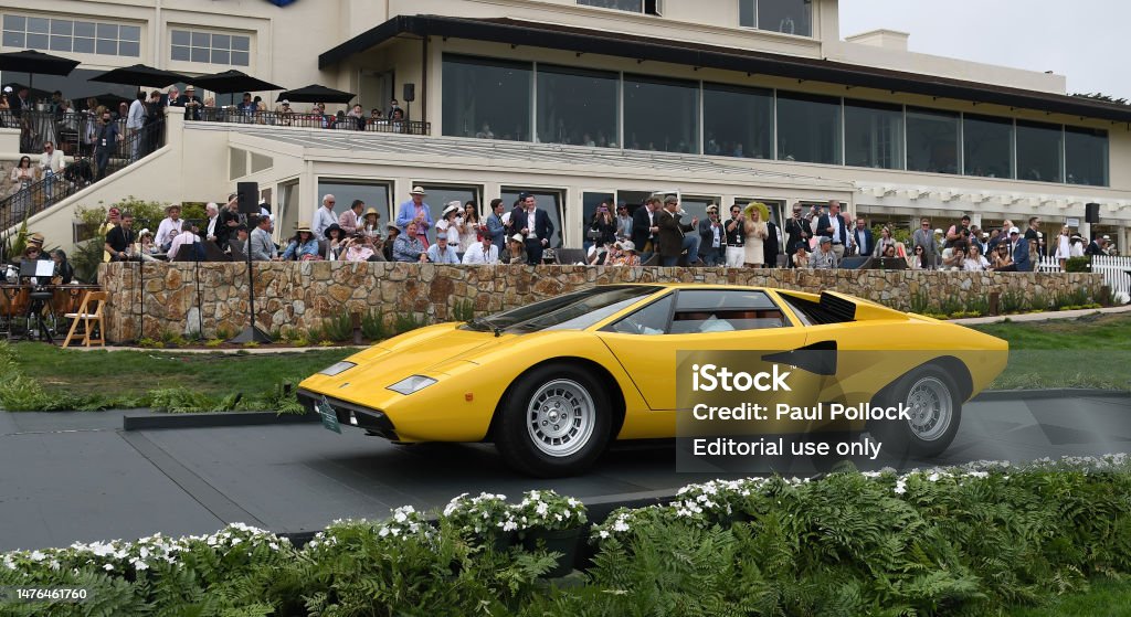 Countach Panel 1976 Lamborghini Countach Lp400 Periscopa Bertone Berlinetta Stock ...