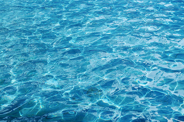 istock Clean and clear blue water background 147646635